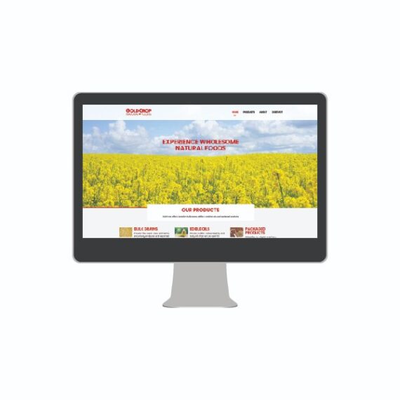 Gold Crop website
