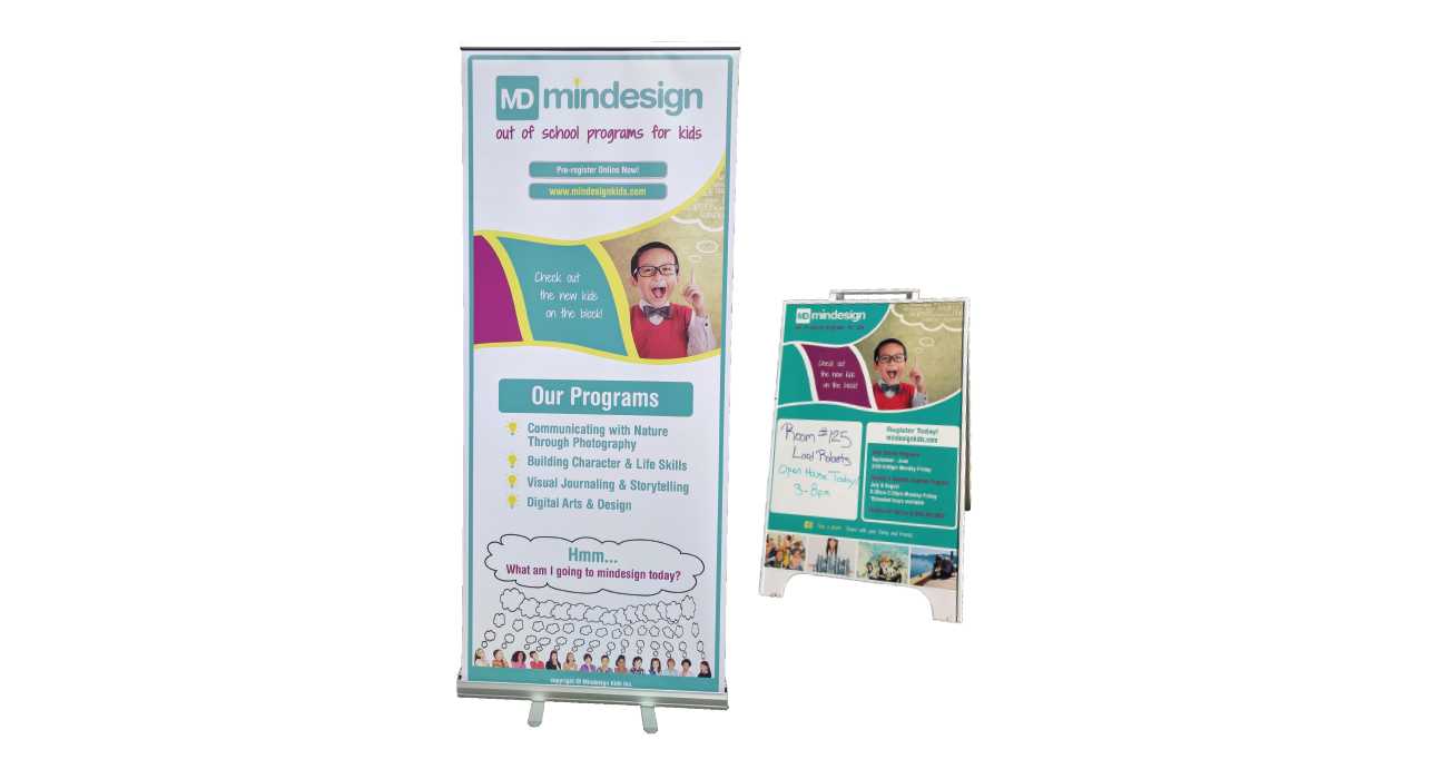 Mindesign Kids Banners